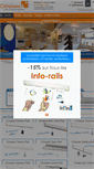 Mobile Screenshot of cimaises-et-plus.com